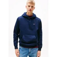 Tommy Jeans Hoodie TJM REGULAR FLAG mit bestickten Markenlogo auf Brusthöhe