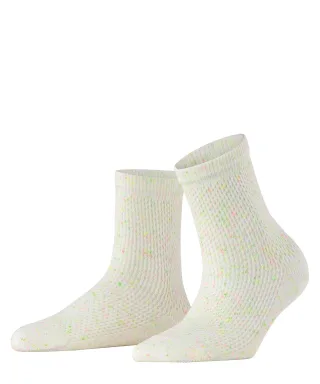 Burlington - Burlington Neon Splash Damen white - Gr. - 38.5