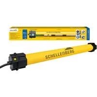 SCHELLENBERG Rollladenmotor Plus, Rohrmotor mit elektronischer Endlageneinstellung, geeignet für 60 mm Rollladenwelle, Maxi, 20 Nm, Zugkraft 34 kg