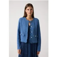 MORE&MORE Jerseyblazer Boucléjersey-Kurzblazer