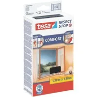 tesa Fliegengitter-Gewebe Insect Stop COMFORT, 130/150 cm, anthrazit