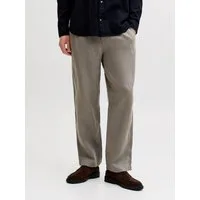 Jack & Jones Chinohose JPSTKARL LAWRENCE LINEN CHINO SN Leinen, locker geschnitten