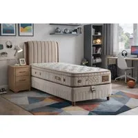 Pointhome Boxspringbett, Jungenbett, Mädchenbett, Kinderbett, Boxbett (90x200 cm, Bett mit Bettkasten, Matratze & Stauraum), Hydraulischem Stauraum