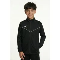 PUMA Trainingsjacke TEAMRISE TRAINING POLY JACKET JR für Jugendliche, mit Reißverschluss, DryCELL Technologie