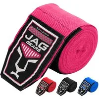 JAG GEARS Boxbandagen Boxbandagen 4,5 m Handbandagen für Kickboxen, Handgelenk Knöchelschutz (Set, 1x pair), für Frühling, Training leichtes mit Handgelenkschutz & Klettverschluss