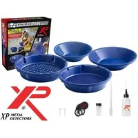 XP Metalldetektor Goldwaschpfannen-Set 10-teilig