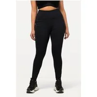 Ulla Popken Leggings Sportleggings schnelltrocknend hochelastisch