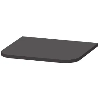 Duravit Happy D.2 Plus Abdeckplatte Graphit Supermatt 403x364x16 mm - HP030008080 HP030008080