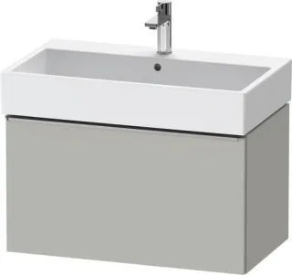 Duravit D-Neo Waschtischunterbau wandhängend Betongrau Matt 784x442x440 mm - DE4273070070000 DE4273070070000