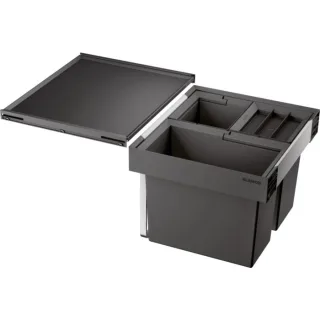 Blanco Abfallsystem 521470 3 Behälter, mit Systemdeckel, 19 l, 2x 8 l, Eimerdeckel 8 l
