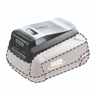 Bosch Ladegerät UniversalUSB 18V-45 - 1600A02WS1