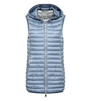 Fuchs Schmitt - Steppweste Softfibre light blue - Gr. - 50