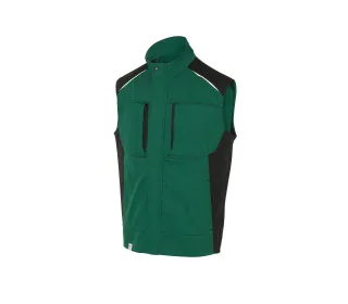 KÜBLER ACTIVIQ Weste moosgrün/schwarz 4XL - 7250 5365-6599-4XL
