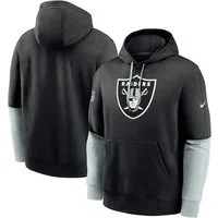 Nike Kapuzenpullover Nike Hoodie Las Vegas Raiders Nike Club Team Issue