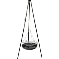LANDMANN Holzkohlegrill Grillchef by Landmann Schwenkgrill 0542, Holzkohlegrill Feuerschale