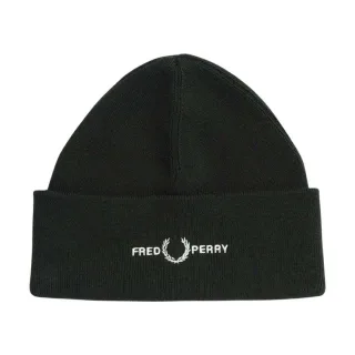 Fred Perry - Mütze für Herren/Damen Unisex, Logo (Dunkelgrün)