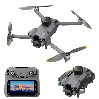 GGIRC G500 GPS 5G Repeater 1KM FPV with 4.5inch LCD Screen Controller 720P HD Dual Camera Servo Gimbal 360° Obstacle Avo