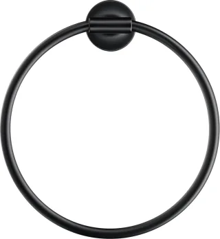 Duravit Starck T Handtuchring Schwarz Matt 210x73x228 mm - 0099474600 0099474600