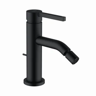 KLUDI NOVA FONTE Pura Bidet-EHM mit Zugstange mattschwarz, 202163915 202163915