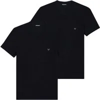 Emporio Armani Unterziehshirt 2er Pack T-Shirt (2-St., 2 Stück) mit Logo
