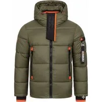 Geographical Norway Winterjacke (Packung, S bis 3xl) Herren Outdoor Jacke Parka Steppjacke warm Gefüttert