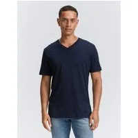 TOM TAILOR T-Shirt T-Shirt (im 2er Pack) T-Shirts mit V-Ausschnitt im 2er-Pack