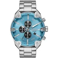 Diesel Chronograph Spiked DZ4655, Quarzuhr, Armbanduhr, Herrenuhr, Stoppfunktion, Edelstahlarmband