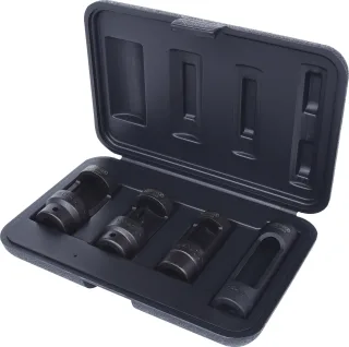 KS Tools 1/2" Diesel-Injektoren-Stecknuss-Satz, 4-tlg - 455.0030