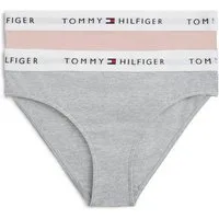 Tommy Hilfiger Underwear Bikinislip 2 PK BIKINI mit elastischem Bund im 2er-Pack (Packung, 2-St., 2er-Pack) unifarben, casual, körpernah, Baumwollmix
