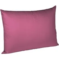fleuresse Kissenbezug Colours Mako Satin, 100% Baumwolle, mit Reißverschluss, (2 Stück), Mako Satin, glänzend, glatt, Premium Qualität