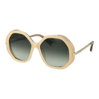 Max Mara Beige Acetat-Sonnenbrille