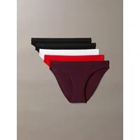 Calvin Klein Underwear Bikinislip BIKINI 5PK (Packung, 5-St., 5er-Pack) Mit elastischem Bund