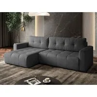 Lookway Ecksofa ASTON L-Form Couch, mit Bettkasten und Schlaffunktion
