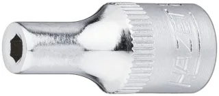 HAZET Steckschlüssel-Einsat, Sechskant, Vierkant6,3 mm (1/4 Zoll) - 850-3