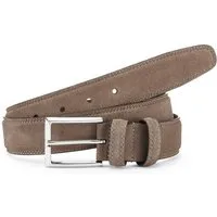 John Devin Hüftgürtel Ledergürtel, Hosengürtel, Jeansgürtel, Anzuggürtel, Herrengürtel NEU Gürtel für Jeans & Hosen aus hochwertigem Veloursleder