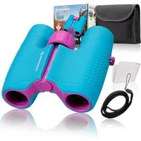 BRESSER junior Kinderfernglas 6x21 blau/violett Kinderfernglas
