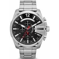 Diesel Chronograph MEGA CHIEF DZ4308, Quarzuhr, Armbanduhr, Herrenuhr, Stoppfunktion, Edelstahlarmband