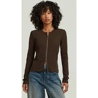 G-STAR T-Shirt 2 Way Slim Rib T-Shirt