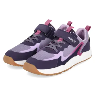 Superfit Low Sneaker AGOS - Gr. 33 - Lila - Textil & Synthetik