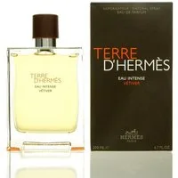 HERMÈS Eau de Parfum Terre dHerms Eau Intense Vtiver, Glasflakon, Parfüm EDP, Herrenduft