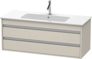 Duravit Ketho Waschtischunterbau wandhängend Taupe Matt 1200x475x480 mm - KT643109191 KT643109191