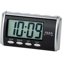 FILIUS zeitdesign Quarzwecker Talking Wecker, Digitalwecker, Schlafzimmer, Beleuchtung, Piepalarm