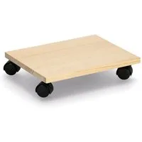 Zeller Present Allzweckkiste Rollbrett f., Kiefer/Kunststoff