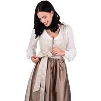 MarJo Dirndl Midi Dirndl 2tlg. - BIEBELRIED - taupe light