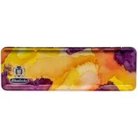 Schmincke Aquarellfarbe AKADEMIE Aquarell Malkästen Metallkasten, 24 x 1/2 Näpfchen 75 740 097