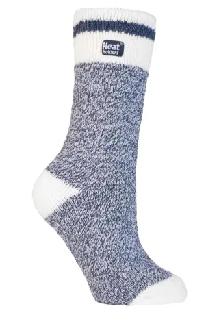 Heat Holders - Gemusterte warme Damen-Winter-Thermosocken 4-8 UK