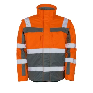 MASCOT Loreto Winterjacke SAFE COMPETE Hi-vis Orange / Anthrazit XL - 09335-880-14888-XL