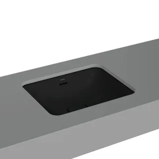 VitrA New Metropole Unterbauwaschtisch rechteckig 50 x 40 cm mit Überlaufschlitz,7534B483-7215 7534B483-7215