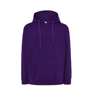 JHK - Kapuzenpullover für Herren, Kängurutasche (Violett)