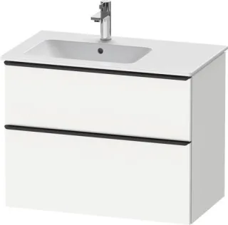 Duravit D-Neo Waschtischunterbau wandhängend Weiß Matt 810x462x625 mm - DE43660BD180000 DE43660BD180000